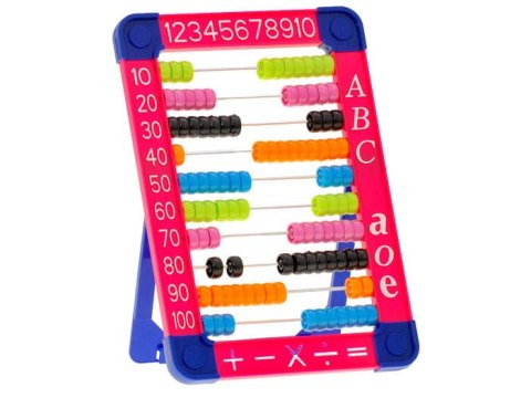 Kolorowe liczydło szkolne