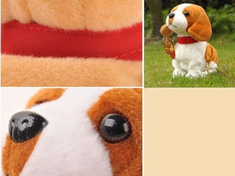 Interaktywny piesek, pies - reaguje na dotyk