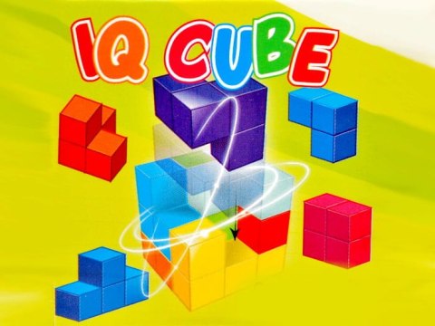 Magiczna, kolorowa mini kostka tetris