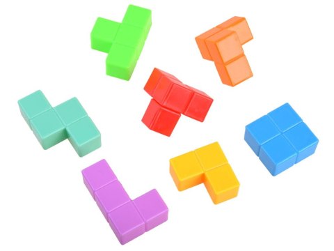 Magiczna, kolorowa mini kostka tetris