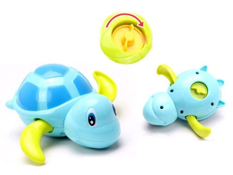 Nakręcany żółw, żółwik - zabawka do kąpieli