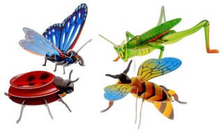 Puzzle 3D - robaki, owady