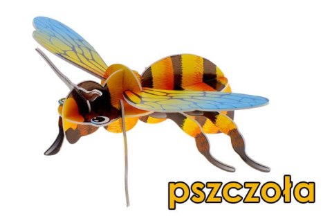 Puzzle 3D - robaki, owady