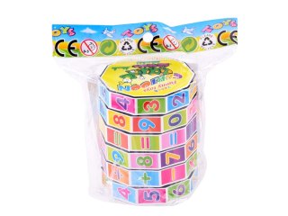 Kolorowy walec matematyczny do nauki liczenia