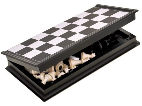 Szachy, warcaby magnetyczne 2w1