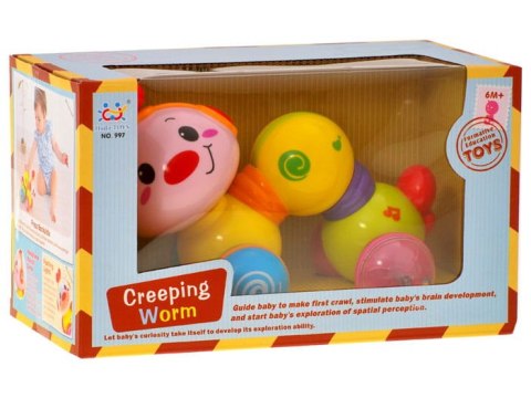 Interaktywna gąsienica do raczkowania