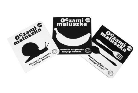 Kontrastowa książeczka dla niemowlaków 0+