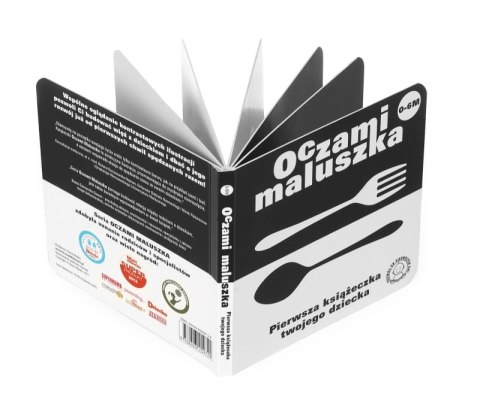 Kontrastowa książeczka dla niemowlaków 0+