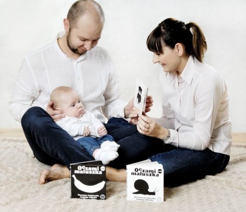 Kontrastowa książeczka dla niemowlaków 0+