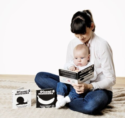 Kontrastowa książeczka dla niemowlaków 0+
