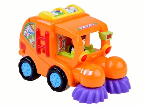 Autko betoniarka, zamiatarka, kombajn na napęd