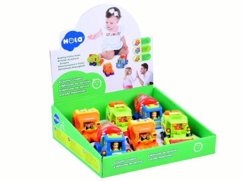 Autko betoniarka, zamiatarka, kombajn na napęd