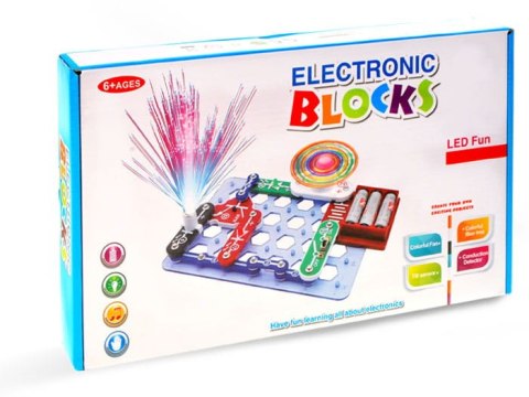 Mały elektronik, świecący zestaw edukacyjny