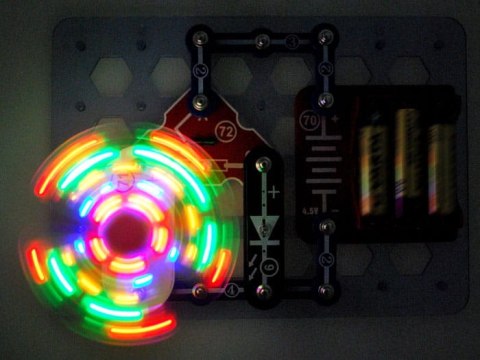 Mały elektronik, świecący zestaw edukacyjny