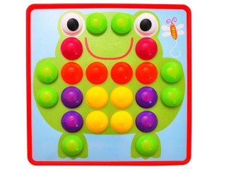 Kreatywna UKŁADANKA PINEZKI kolorowy obrazek