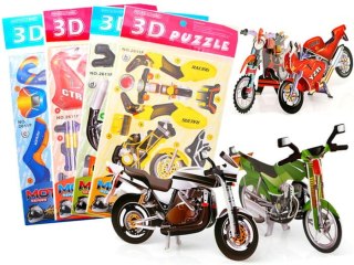 Puzzle przestrzenne 3D - motor, motory