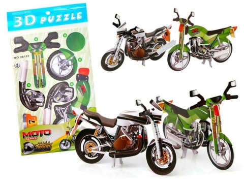 Puzzle przestrzenne 3D - motor, motory