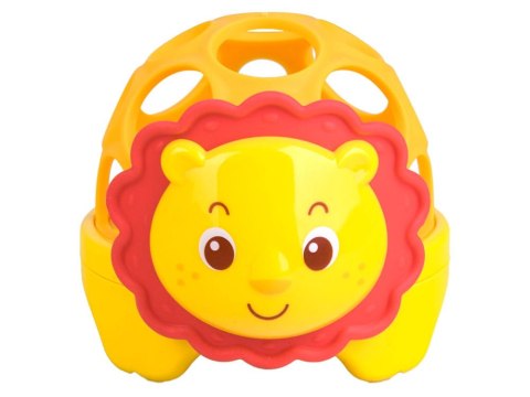 Grzechotka, gryzak, lampka ZWIERZAK SAFARI