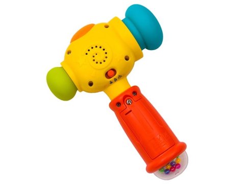 Kolorowy MŁOTEK zabawka interaktywna