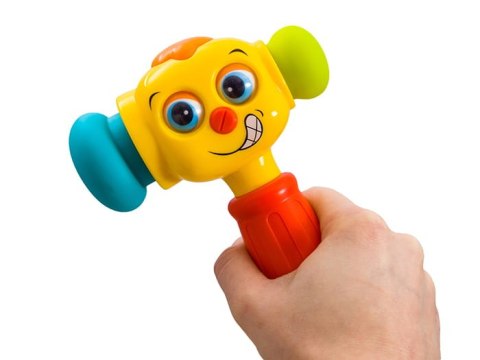 Kolorowy MŁOTEK zabawka interaktywna