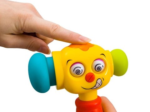 Kolorowy MŁOTEK zabawka interaktywna