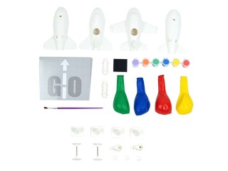 Zestaw KOSMICZNY SAMOLOT zrób to sam