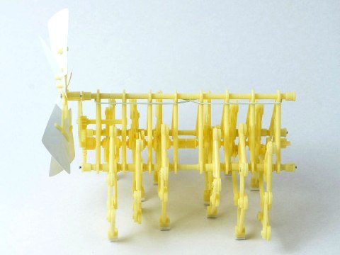 Zestaw edukacyjny ROBOT napędzany wiatrem