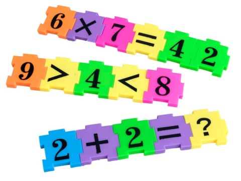 CYFRY tabliczka mnożenia - edukacyjna układanka