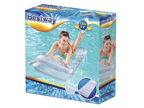 Dmuchany plażowy MATERAC 188x7cm Bestway 43024