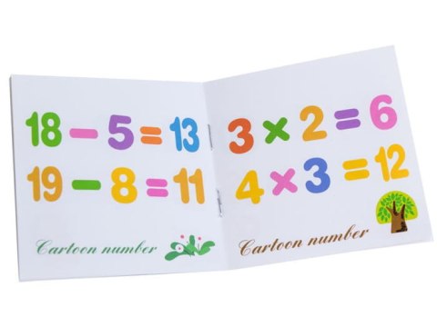 Drewniana TABLICA magnetyczno-kredowa + akcesoria