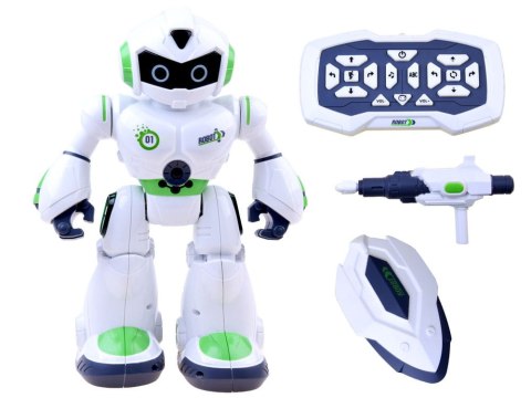 Interaktywny sterowany Robot zabawka pilot RC