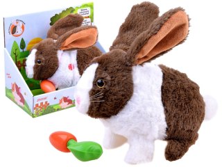 Interaktywny KRÓLIK zwierzaczek - chrupaczek