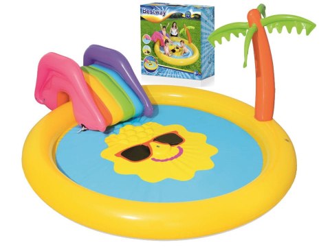 Dmuchany Plac zabaw zjeżdżalnia brodzik 237x201x104cm Bestway 53071