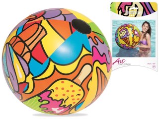 Kolorowa dmuchana piłka plażowa 91cm Bestway 31044