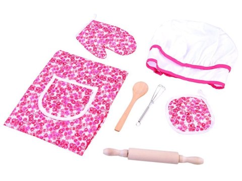 KUCHARKA - FARTUSZEK czapka wałek