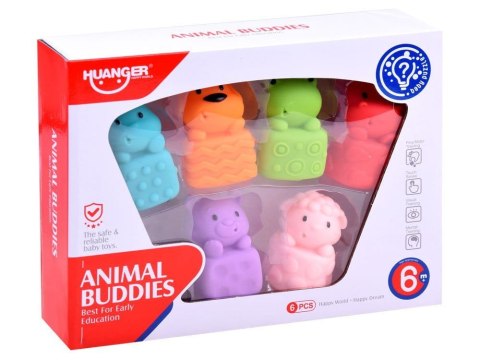 Gumowe zwierzątka do kąpieli