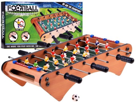 Piłkarzyki mini - drewniany stół