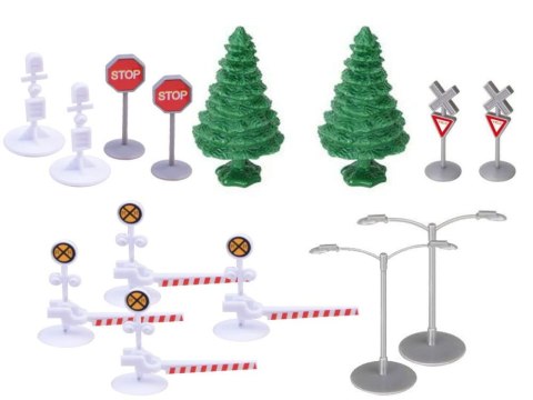 Pociąg pasażerski z wagonami - super kolejka