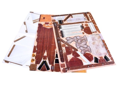 Statek żaglowiec BLUENOSE - puzzle 3D