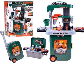 Warsztat narzędzia w walizce 3w1