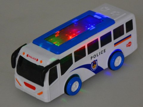 Autobus Policyjny światło dźwięk Policja