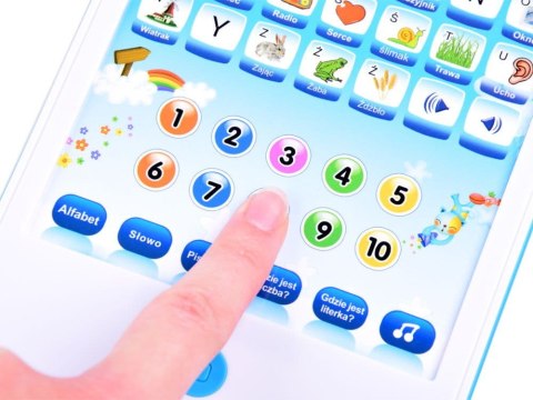 Interaktywny TABLET edukacyjny - j. polski