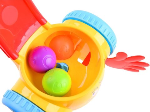 PCHACZ - łapacz piłek, muzyczny pchaczyk z kulkami