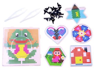 Mega zestaw - Koraliki do prasowania PRASOWANKA