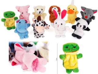 Pacynki kukiełki na palec teatrzyk