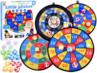 DART Tarcza komplet 4 szt gra piłki na rzepy