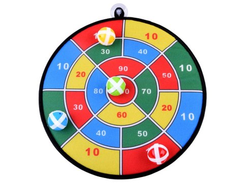 DART Tarcza komplet 4 szt gra piłki na rzepy