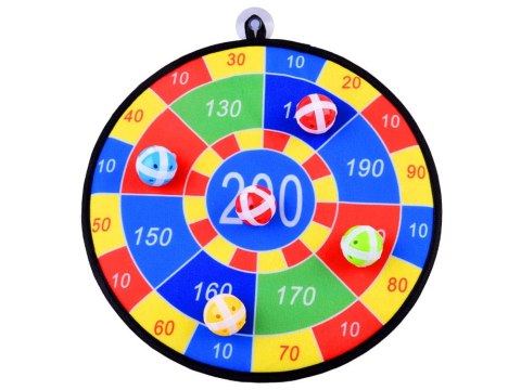 DART Tarcza komplet 4 szt gra piłki na rzepy