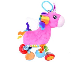 Jednorożec grzechotka zawieszka do wózka