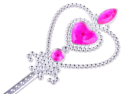 KSIĘŻNICZKA z bajki - korona włosy różdżka